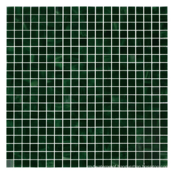 Bathroom Showers Kitchen 15X15 Green Stained Glass Mosaic Tile